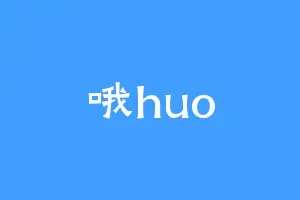 哦huo
