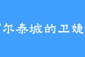 阿尔泰城的卫婕妤