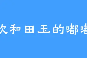 喜欢和田玉的嘟嘟鱼