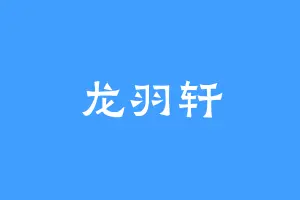 龙羽轩